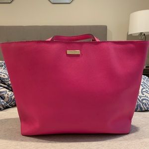 Kate Spade Pink Large Tote